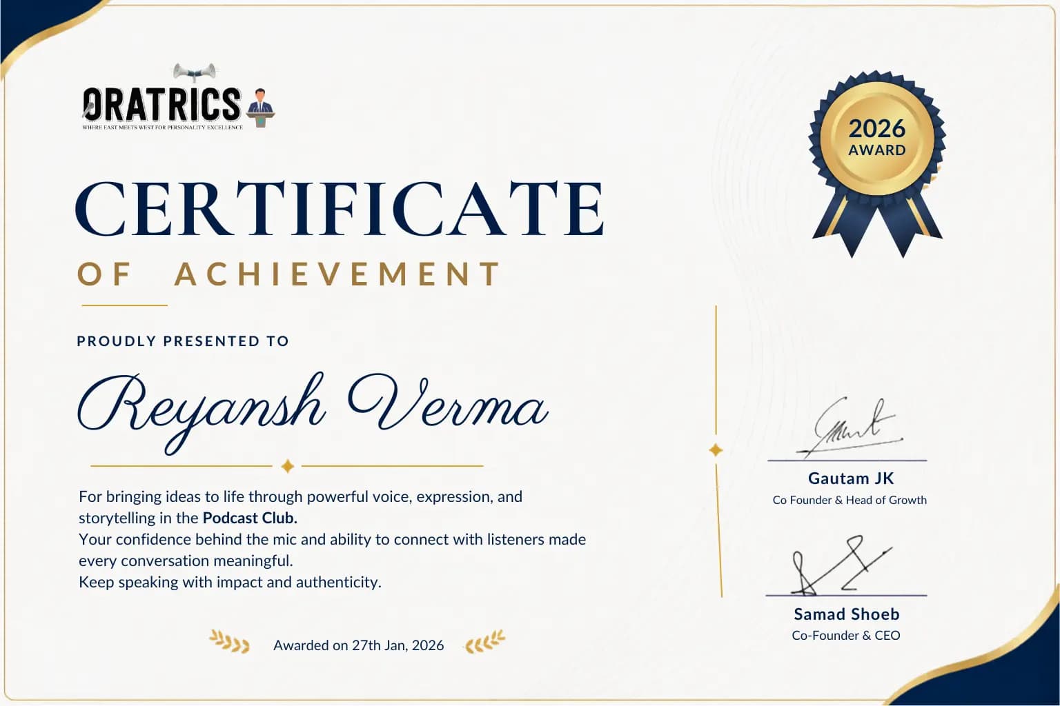 background-certificate